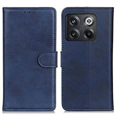 Coque Portefeuille Livre Cuir Etui Clapet A05D pour OnePlus 10T 5G Bleu