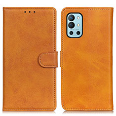 Coque Portefeuille Livre Cuir Etui Clapet A05D pour OnePlus 9R 5G Marron