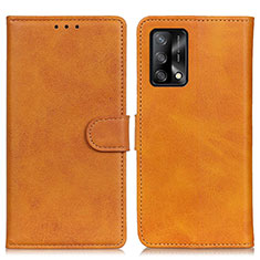 Coque Portefeuille Livre Cuir Etui Clapet A05D pour Oppo F19s Marron