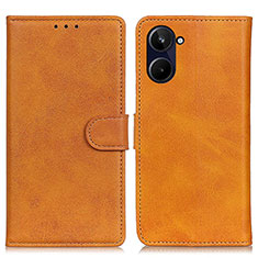 Coque Portefeuille Livre Cuir Etui Clapet A05D pour Realme 10 4G Marron