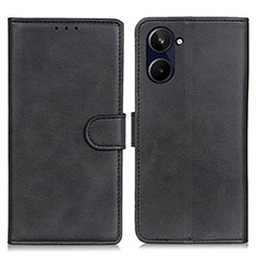 Coque Portefeuille Livre Cuir Etui Clapet A05D pour Realme 10 4G Noir