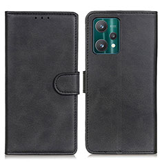 Coque Portefeuille Livre Cuir Etui Clapet A05D pour Realme 9 5G Noir