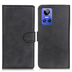 Coque Portefeuille Livre Cuir Etui Clapet A05D pour Realme GT Neo3 5G Noir