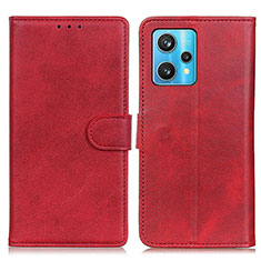 Coque Portefeuille Livre Cuir Etui Clapet A05D pour Realme Narzo 50 Pro 5G Rouge