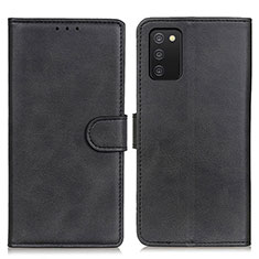 Coque Portefeuille Livre Cuir Etui Clapet A05D pour Samsung Galaxy A02s Noir