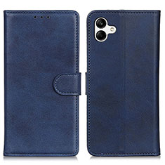 Coque Portefeuille Livre Cuir Etui Clapet A05D pour Samsung Galaxy A04 4G Bleu