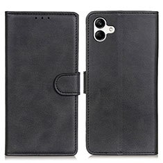Coque Portefeuille Livre Cuir Etui Clapet A05D pour Samsung Galaxy A04 4G Noir