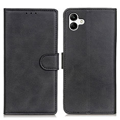 Coque Portefeuille Livre Cuir Etui Clapet A05D pour Samsung Galaxy A05 Noir