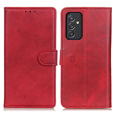 Coque Portefeuille Livre Cuir Etui Clapet A05D pour Samsung Galaxy A15 4G Rouge