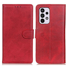 Coque Portefeuille Livre Cuir Etui Clapet A05D pour Samsung Galaxy A33 5G Rouge