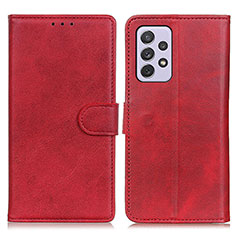 Coque Portefeuille Livre Cuir Etui Clapet A05D pour Samsung Galaxy A73 5G Rouge