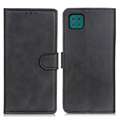 Coque Portefeuille Livre Cuir Etui Clapet A05D pour Samsung Galaxy F42 5G Noir