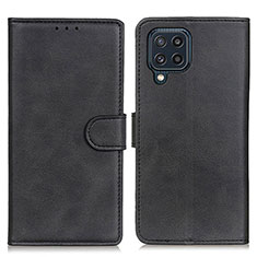 Coque Portefeuille Livre Cuir Etui Clapet A05D pour Samsung Galaxy M32 4G Noir