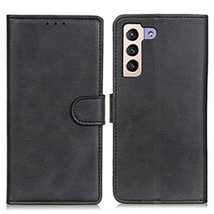 Coque Portefeuille Livre Cuir Etui Clapet A05D pour Samsung Galaxy S21 Plus 5G Noir