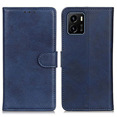 Coque Portefeuille Livre Cuir Etui Clapet A05D pour Vivo Y01A Bleu