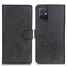 Coque Portefeuille Livre Cuir Etui Clapet A05D pour Vivo Y30 5G Noir