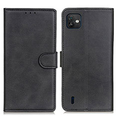 Coque Portefeuille Livre Cuir Etui Clapet A05D pour Wiko Y82 Noir