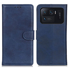 Coque Portefeuille Livre Cuir Etui Clapet A05D pour Xiaomi Mi 11 Ultra 5G Marron