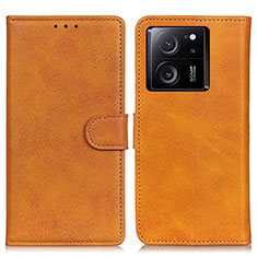 Coque Portefeuille Livre Cuir Etui Clapet A05D pour Xiaomi Mi 13T 5G Marron