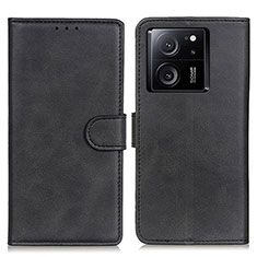 Coque Portefeuille Livre Cuir Etui Clapet A05D pour Xiaomi Mi 13T 5G Noir