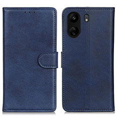 Coque Portefeuille Livre Cuir Etui Clapet A05D pour Xiaomi Poco C65 Bleu