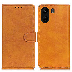 Coque Portefeuille Livre Cuir Etui Clapet A05D pour Xiaomi Poco C65 Marron