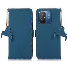 Coque Portefeuille Livre Cuir Etui Clapet A05D pour Xiaomi Redmi 11A 4G Bleu