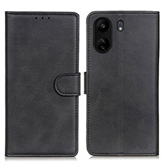 Coque Portefeuille Livre Cuir Etui Clapet A05D pour Xiaomi Redmi 13C Noir