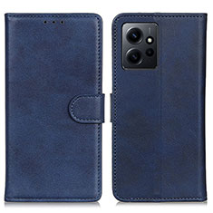 Coque Portefeuille Livre Cuir Etui Clapet A05D pour Xiaomi Redmi Note 12 4G Bleu