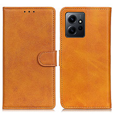 Coque Portefeuille Livre Cuir Etui Clapet A05D pour Xiaomi Redmi Note 12 4G Marron