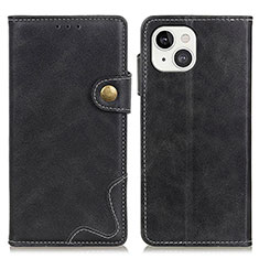 Coque Portefeuille Livre Cuir Etui Clapet A06 pour Apple iPhone 13 Mini Noir