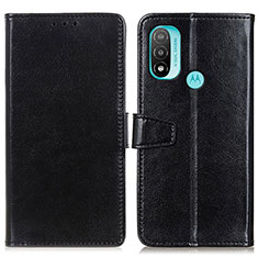 Coque Portefeuille Livre Cuir Etui Clapet A06D pour Motorola Moto E40 Noir