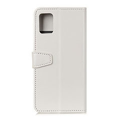 Coque Portefeuille Livre Cuir Etui Clapet A06D pour Motorola Moto Edge S 5G Blanc