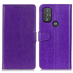 Coque Portefeuille Livre Cuir Etui Clapet A06D pour Motorola Moto G Play Gen 2 Violet