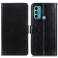 Coque Portefeuille Livre Cuir Etui Clapet A06D pour Motorola Moto G60 Noir