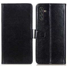 Coque Portefeuille Livre Cuir Etui Clapet A06D pour Samsung Galaxy A04s Noir