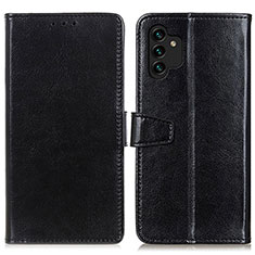 Coque Portefeuille Livre Cuir Etui Clapet A06D pour Samsung Galaxy A13 4G Noir