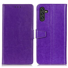 Coque Portefeuille Livre Cuir Etui Clapet A06D pour Samsung Galaxy A13 5G Violet