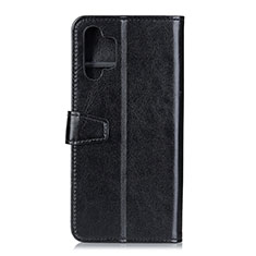 Coque Portefeuille Livre Cuir Etui Clapet A06D pour Samsung Galaxy A32 4G Noir