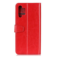 Coque Portefeuille Livre Cuir Etui Clapet A06D pour Samsung Galaxy A32 4G Rouge