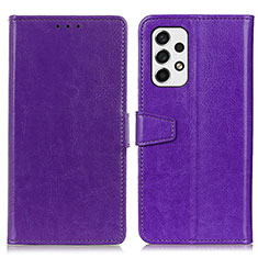 Coque Portefeuille Livre Cuir Etui Clapet A06D pour Samsung Galaxy A53 5G Violet