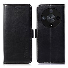 Coque Portefeuille Livre Cuir Etui Clapet A07D pour Huawei Honor X9b 5G Noir