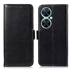 Coque Portefeuille Livre Cuir Etui Clapet A07D pour Huawei Nova 11i Noir