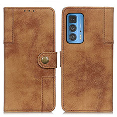 Coque Portefeuille Livre Cuir Etui Clapet A07D pour Motorola Moto Edge 20 Pro 5G Marron