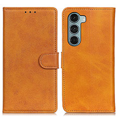 Coque Portefeuille Livre Cuir Etui Clapet A07D pour Motorola Moto Edge S30 5G Marron