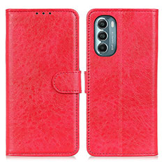 Coque Portefeuille Livre Cuir Etui Clapet A07D pour Motorola Moto G Stylus (2022) 4G Rouge