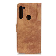 Coque Portefeuille Livre Cuir Etui Clapet A07D pour Motorola Moto One Fusion Plus Marron