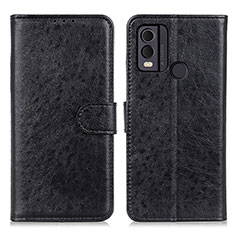 Coque Portefeuille Livre Cuir Etui Clapet A07D pour Nokia C22 Noir