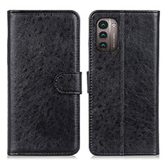 Coque Portefeuille Livre Cuir Etui Clapet A07D pour Nokia G21 Noir