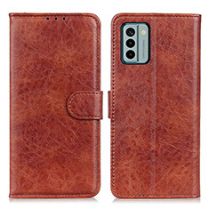 Coque Portefeuille Livre Cuir Etui Clapet A07D pour Nokia G22 Marron